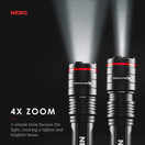 NEBO Redline-X Rechargeable Waterproof Flashlight: 1800 Lumen, NEB-FLT-0008