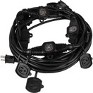 Talent SB16-32 Stage Boss 32.5 ft. 16/3 Multi-Outlet Heavy Duty Extension Cord