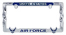 United States Air Force Blue Wings 3D License Plate Frame