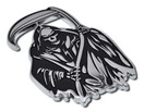 Metalhead Grim Reaper Chrome Metal Auto Emblem