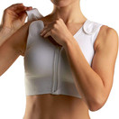 Tytex CAREFIX Sophia Front Close Post-Op Compression Surgical Vest #3342 - Med Wht