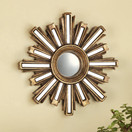 SPI Home Gold Deco Sunburst Wall Mirror 50859