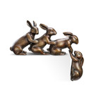 SPI Helping Hand Rabbits Garden Sculpture - 53040