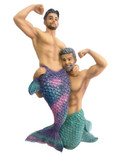 December Diamonds Playmates Mermen Christmas Tree Ornament - 5555142