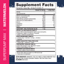 Gaspari SuperPump MAX - The Ultimate Pre Workout Powder, Watermelon