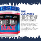 Gaspari Nutrition SuperPump MAX, The Ultimate Pre Workout Powder, Sustained Energy Preworkout, Nitric Oxide Booster, Muscle Growth, Recovery & Replenishes Electrolytes (40 Serving, Orange Cooler)