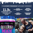 Gaspari Nutrition SuperPump MAX, The Ultimate Pre Workout Powder, Sustained Energy Preworkout, Nitric Oxide Booster, Muscle Growth, Recovery & Replenishes Electrolytes (40 Serving, Orange Cooler)