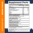 Gaspari SuperPump MAX - The Ultimate Pre Workout Powder | Orange Cooler