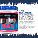 Gaspari SuperPump MAX - The Ultimate Pre Workout Powder | Grape Cooler