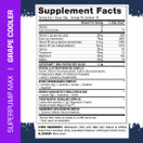 Gaspari SuperPump MAX - The Ultimate Pre Workout Powder, Grape Cooler