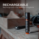 NEBO TORCHY 2K 2,000 Lumen Rechargeable Compact Flashlight - Black