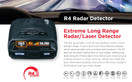 UNIDEN R4 Extreme Long-Range Laser/Radar Detector, Record Shattering Performance, Built-in GPS w/AUTO Mute Memory, Voice Alerts, Red Light & Speed Camera Alerts, Multi-Color OLED Display