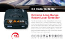 UNIDEN R4 Extreme Long-Range Laser/Radar Detector, Record Shattering Performance, Built-in GPS w/ AUTO Mute Memory, Voice Alerts, Red Light and Speed Camera Alerts, Multi-Color OLED Display