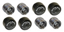 (4) 2.441 STAINLESS STEEL Boat Trailer BEARING BUDDY & 2 sets Wheel Caps 2441-SS