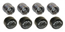 (4) 2.441 STAINLESS STEEL Boat Trailer BEARING BUDDY & 2 sets Wheel Caps - 2441-SS