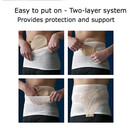 Tytex Corsinel StomaSafe Classic 3 Pack for Ostomy/Hernia (White, S (31.5-39.5")								