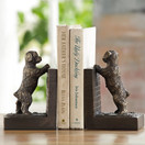 SPI Home Perky Peeking Puppy Bookends 50913