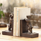 SPI Home Perky Peeking Puppy Bookends 50913