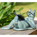 SPI Home Literary Cat Garden Sculpture, 53028