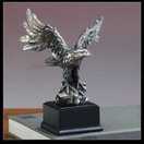 Treasure of Nature 5"Wx7.5"H Pewter Eagle Statue 41153
