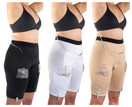 Cathwear Catheter Leg Bag Underwear - Beige / Large