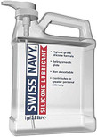 Swiss Navy Premium Silicone-Based Personal Lubricant & Lubricant Sex Gel For Couples - 1 Gallon