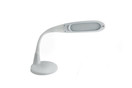 Stella Two Premium 11W LED Desk Task Lamp - White - Adjustable Dimmable Low Vision Natural Sunlight Table Light - Bright Macular Degeneration Aid Lighting - Hobby, Crafting, Sewing, Artist, Office