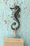 SPI Home Seahorse Hooks Set of 2 Cast Iron 5-Inch Wall Decor 50953