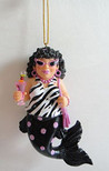 December Diamonds Girls Night Out Mermaid Diva Christmas Ornament - 5590774