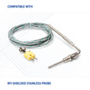 SCT Performance - 9817 - EGT Sensor Kit for Livewire TS+ and X4 Programmers - Sensor and Adapter Cables