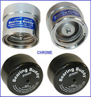 Bearing Buddy 2.441" Chrome for Boat Trailer with Protective Bra - Wheel Center Caps 2441 (1 Pair)