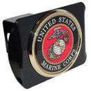 United States Marine Corps Hitch Cover Receiver - Gold Plated United States Marine Corps Hitch Cover Receiver - Gold Plated