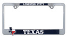 Lonestar State Texas Metal License Plate Frame