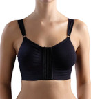 CAREFIX Bella Front Closure Comfort/Sleep Bra #3212 - Black