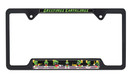 Elektroplate Marvin The Martian Black Open License Plate Frame - All Metal