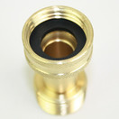 3/4 GHT Female x 3/4" Male NPT Hose Fitting - Swivel