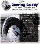 Bearing Buddy (2) 2.441 Stainless Steel Boat Trailer with Protective Bra - Wheel Center Caps 2441-SS (1 Pair)