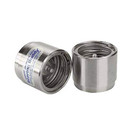 Bearing Buddy (2) 2.441 Stainless Steel Boat Trailer w/ Protective Bra - Wheel Center Caps 2441-SS (1 Pair)