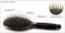 Kenchii Beauty - Large Metal Pin Bristle Brush w One-Piece Maple Body Pro Stylist KEPB-L