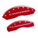 MGP Caliper Covers 14240SCA5RD Red Brake Covers for 2016-2020 Camaro LT LS RS Engraved w/ Camaro (Front and Rear Covers), camaro (gen 5)