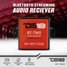 DS18 BT-Two Bluetooth Receiver - IP65 Waterproof Rated, BT 4.0, Remote Trigger Output, Stero Male RCA Output - Allows Connect & Play Integration to Your Audio Device