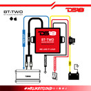 DS18 BT-Two Bluetooth Receiver - IP65 Waterproof Rated, BT 4.0, Remote Trigger Output, Stero Male RCA Output - Allows Connect and Play Integration to Your Audio Device