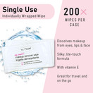 La Fresh Makeup Remover Cleansing Wipes Pack of 200ct Facial Towelettes with Vitamin E for Natural or Waterproof Makeup