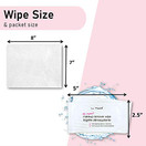 La Fresh Makeup Remover Cleansing Wipes Pack of 200ct Facial Towelettes with Vitamin E for Natural or Waterproof Makeup