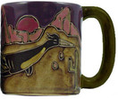 Mara Stoneware Mug - Roadrunner - 16 oz - 510 B7