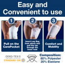 Tytex CarePocket Catheter Comfort Sleeve Leg Bag Holder 1/bag - XL