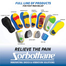 Sorbothane Ultra Sole Insole W 13, M 11-12 (Metric 44-45)  F