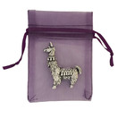 Basic Spirit Llama Ring Holder Jewelry Holder Gift Box Whimsical - RGH-64