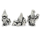 Basic Spirit Gnome Poses Pewter Miniature Figurines Good Luck Statue Gifts MN-7