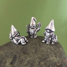 Basic Spirit Gnome Poses Pewter Miniature Figurines Good Luck Statue Gifts MN-7